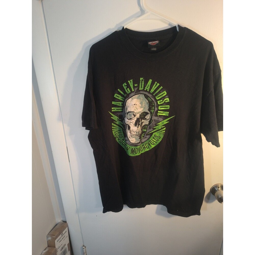 *RARE* 90s Vintage Harley-Davidson Cape Cod Ma Legendary Cycles Tee XL Black
